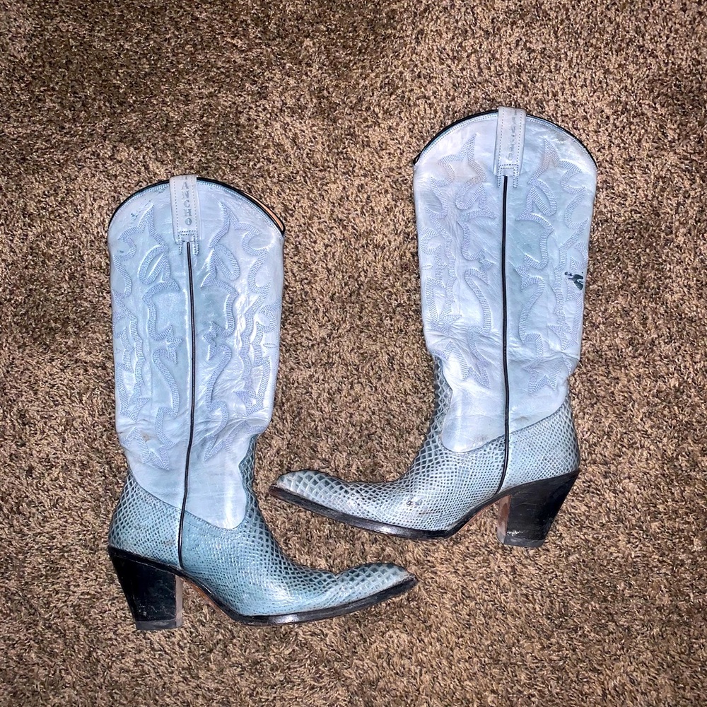 Rancho Leather Cowgirl Boots
